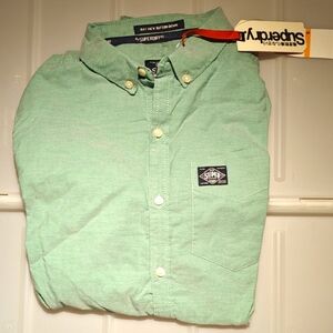 New Superdry Sport Bay View Casual Button Down Shirt Sold out
